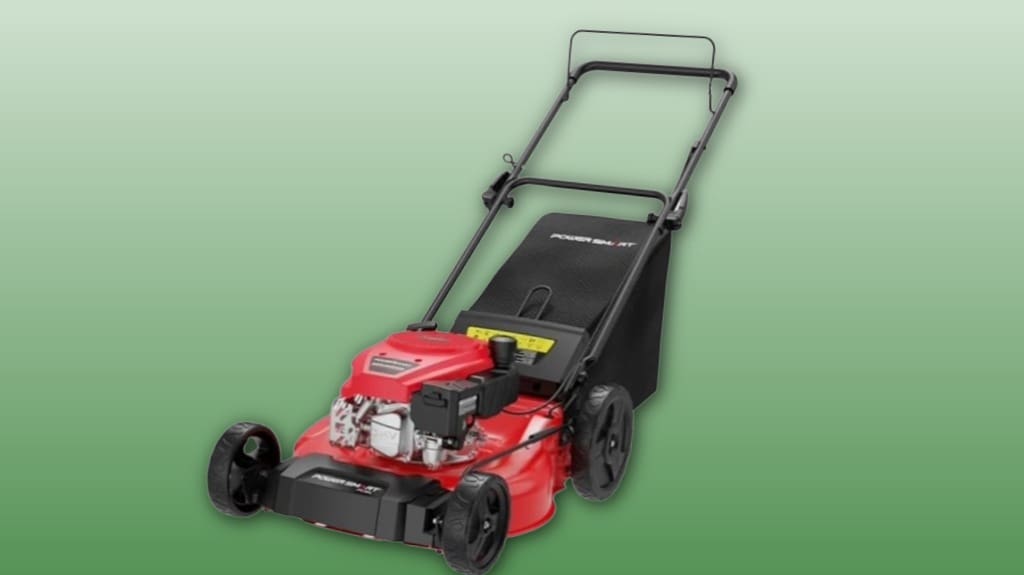 efficient push lawn mower